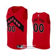 Camiseta Toronto Raptors Personalizada Icon 2020-21 Rojo