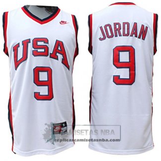 Camiseta USA 1984 Jordan Blanco