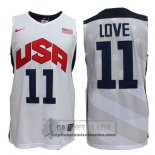 Camiseta USA 2012 Love Blanco