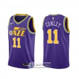 Camiseta Utah Jazz Mike Conley Hardwood Classics Violeta