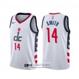 Camiseta Washington Wizards Ish Smith Ciudad Blanco