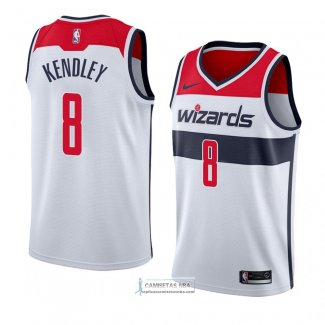 Camiseta Washington Wizards Tiwian Kendley Association 2018 Blan