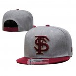 Gorra Florida State 9FIFTY Snapback Rojo Gris