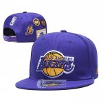 Gorra Los Angeles Lakers 2018 Draft Snapback Violeta