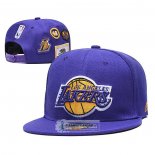 Gorra Los Angeles Lakers 2018 Draft Snapback Violeta