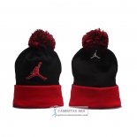 Gorro Beanie Jordan Rojo Negro2