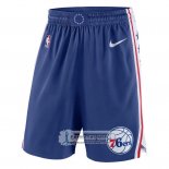 Pantalone 76ers 2017-18 Azul