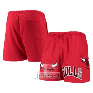 Pantalone Chicago Bulls Pro Standard Mesh Capsule Rojo