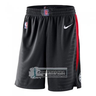 Pantalone Los Angeles Clippers Statement 2018 Negro