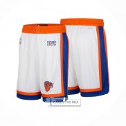 Pantalone New York Knicks Ciudad 2024-25 Blanco