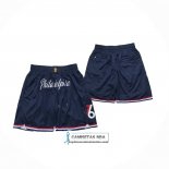 Pantalone Philadelphia 76ers Ciudad 2025-26 Azul1