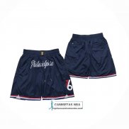 Pantalone Philadelphia 76ers Ciudad 2025-26 Azul1