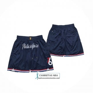 Pantalone Philadelphia 76ers Ciudad 2025-26 Azul1
