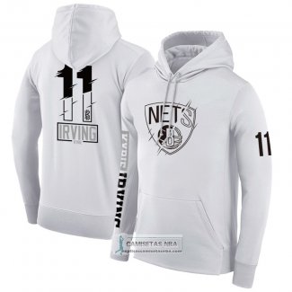 Sudaderas con Capucha Brooklyn Nets Kyrie Irving Blanco