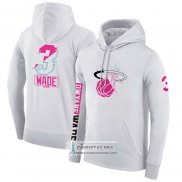 Sudaderas con Capucha Miami Heat Dwyane Wade Blanco