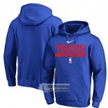 Sudaderas con Capucha Philadelphia 76ers Practice Performance 2022-23 Azul