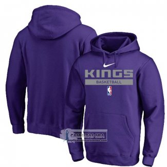 Sudaderas con Capucha Sacramento Kings Practice Performance 2022-23 Violeta