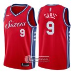 Camiseta 76ers Dario Saric Statement 2017-18 Rojo