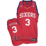 Camiseta 76ers Iverson Rojo