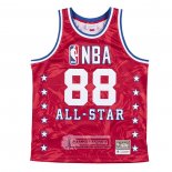 Camiseta All Star 1988 AAPE x Mitchell & Ness Rojo