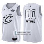 Camiseta All Star 2018 Cleveland Cavaliers Nike Personalizada Blanco