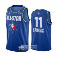 Camiseta All Star 2020 Indiana Pacers Domantas Sabonis Azul