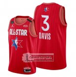 Camiseta All Star 2020 Los Angeles Lakers Anthony Davis Rojo