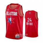Camiseta All Star 2020 Los Angeles Lakers Kobe Bryant Rojo