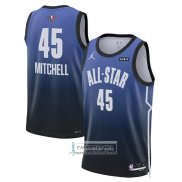 Camiseta All Star 2023 Utah Jazz Donovan Mitchell NO 45 Azul