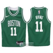 Camiseta Nino Celtics Irving 2017-18 Verde