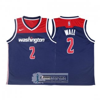 Camiseta Autentico Wizards Wall 2017-18 Azul