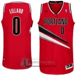 Camiseta Blazers Lillard Rojo