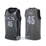 Camiseta Brooklyn Nets Donta Hall Statement 2020 Gris