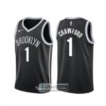 Camiseta Brooklyn Nets Jamal Crawford Negro Icon