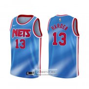 Camiseta Brooklyn Nets James Hardenl Classic 2020-21 Azul
