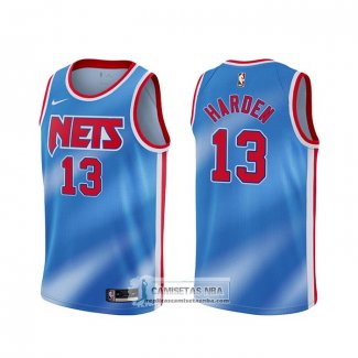 Camiseta Brooklyn Nets James Hardenl Classic 2020-21 Azul