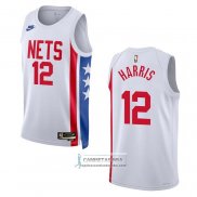 Camiseta Brooklyn Nets Joe Harris NO 12 Classic 2022-23 Blanco