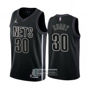 Camiseta Brooklyn Nets Seth Curry NO 30 Statement 2022-23 Negro