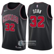 Camiseta Bulls Kris Dunn Statement 2017-18 Negro