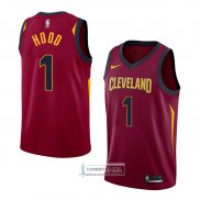 Camiseta Cavaliers Rodney Hood Finals Bound Icon 2017-18 Rojo