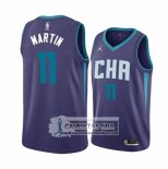 Camiseta Charlotte Hornets Cody Martin Statement Edition Violeta