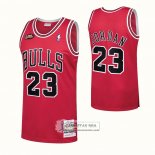 Camiseta Chicago Bulls Michael Jordan NO 23 1997-98 NBA Finals Mitchell & Ness Rojo