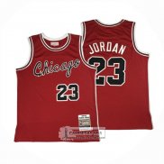Camiseta Chicago Bulls Michael Jordan NO 23 Autentico 1984-85 Rojo