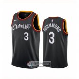 Camiseta Cleveland Cavaliers Andre Drummond Ciudad 2020-21 Negro