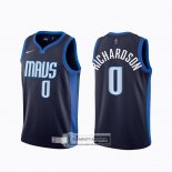 Camiseta Dallas Mavericks Josh Richardson Earned 2020-21 Azul
