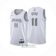 Camiseta Dallas Mavericks Kyrie Irving NO 11 Ciudad 2024-25 Blanco