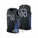 Camiseta Dallas Mavericks Personalizada Ciudad 2025-26 Negro