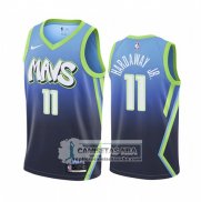 Camiseta Dallas Mavericks Tim Hardaway Jr. Ciudad Edition Azul