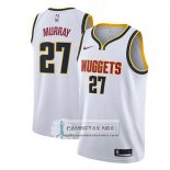 Camiseta Denver Nuggets Jamal Murray Association 2018-19 Blanco