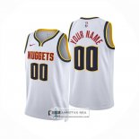 Camiseta Denver Nuggets Personalizada Association 2024-25 Blanco